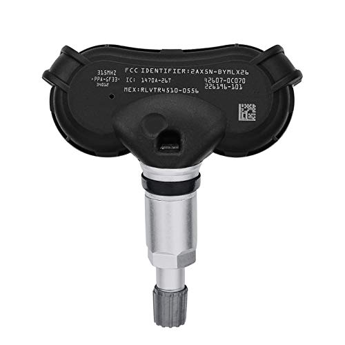 BDFHYK TPMS Sensor 315Mhz Programmed Tire Pressure Sensor Compatible with Toyota 2008-2017 Sequoia, 2007-2020 Sienna, 2007-2017 Tundra - style: 426070C070