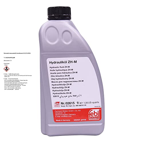 febi bilstein 02615 Hydraulic Fluid for hydropneumatic Suspension and Level Control System, Pack of one