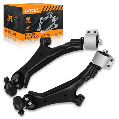 BRTEC Front Left & Right Lower Control Arms Compatible with Chevrolet Equinox 2010-2017, GMC Terrain 2010-2017