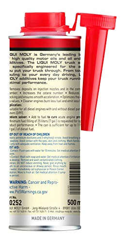 Liqui Moly Truck Series Complete Diesel System Cleaner | 500 ml | Diesel additive | SKU: 20252