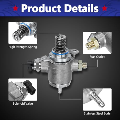 High Pressure Fuel Pump HM10023 Fit for Audi A4 Q5 A6 A5