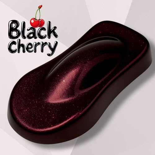 LiME LiNE Shadow LiNE Automotive Basecoat - Changes with Light - Black in the Shadows, Dazzling Metallic Under Light - 2K Clearcoat Topcoat Required (Black Cherry, 1 Pint) - color: Black Cherry, size: 16 Fl Oz (Pack of 1)