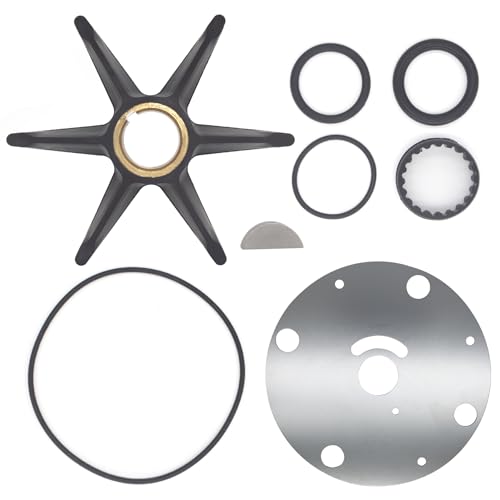 983218 Sterndrive Sea Water Pump Impeller Kit for OMC Stringer Boat Engine - size: Stringer 1962-1985
