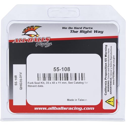 All Balls Racing Fork Seal Kit for Honda CRF150F XL125 V Varadero 1969-2020