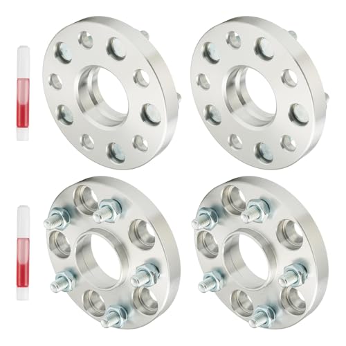 KAX 5x4.5 Hub-Centric Wheel Spacers 20mm for Toyota RAV4 - color: Silver, size: 5x4.5" -60.1mm -M12x1.5 -20mm thick