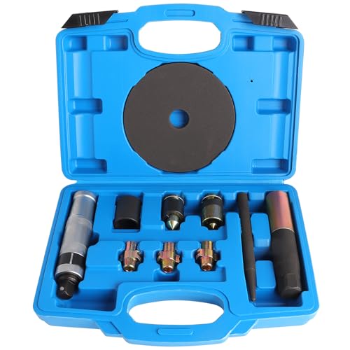 Heavy-Duty Wheel Lock Removal Kit & Master Key Set – Universal Tool for Stripped, Rusted, Broken Locking Lug Nuts, Anti-Slip & Damage-Free Design for Cars, Trucks and SUVs
