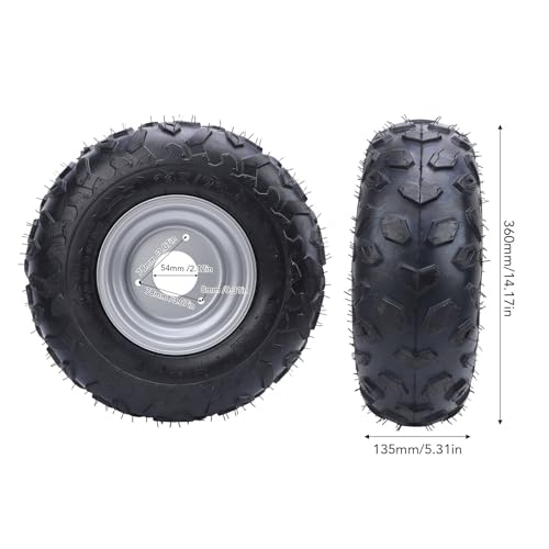Kart Tire with 145/70 6, 3, 6 Inch Wheel