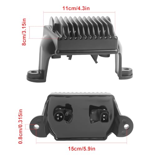 74505-09A Voltage Regulator Rectifier For 2009-2016 Harley Davidson Electra Glide, Road Glide, Road King, Street Glide, Tri Glide, Road King Police, Electra Glide Police