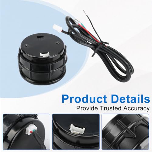 0-150 PSI Oil Pressure Gauge 2inch 52mm Press Gauge Meter Kit DC12V - size: Oil Pressure Gauge 2