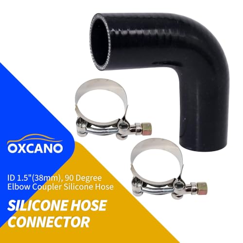 90 Degree Elbow 1.5 inch Silicone Reducer Coupler Radiator Hose - size: 90 Degree Elbow / ID 1.5" (38mm)