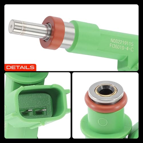 A-Premium Set of 4 Fuel Injectors Compatible with Toyota, Scion, Lexus