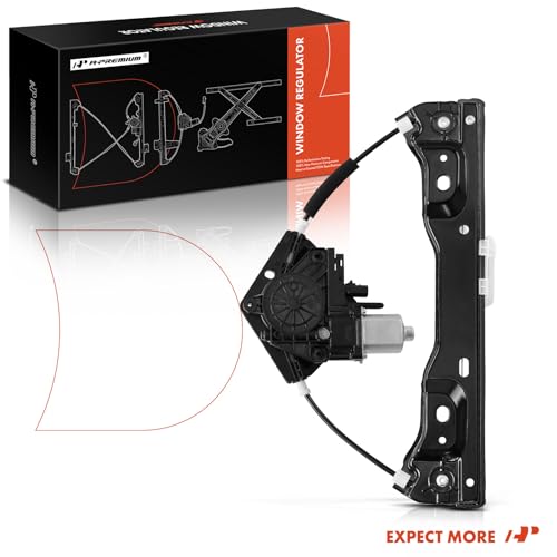 A-Premium Rear Driver Side Power Window Regulator with Motor (2-Pin) - style: Rear Driver Side (LH)