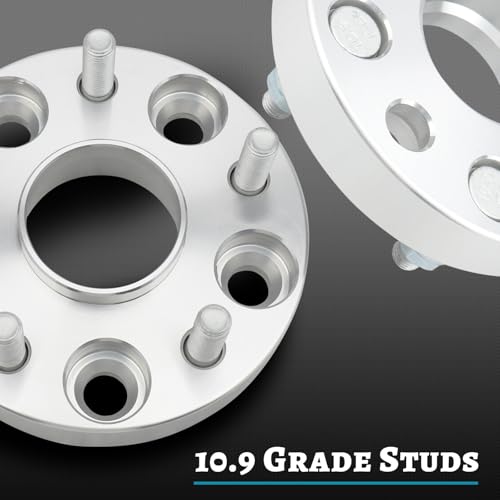 IRONTEK 5x114.3mm Wheel Spacers Compatible for Lexus ES300 300h 330, GS300 350 430, IS250 300, LS400; for Toyota Tacoma, Camry, Highlander Forged 1 inch Thread Pitch M12x1.5 Hub Bore 60.1mm 6X4.5 2PCS - size: 5x4.5-1in-2PCS