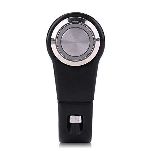 7/8" 22mm Handlebar Control Push Button Switch, Weatherproof Aluminum Alloy Motorcycle Handlebar Mount Switch Button Headlight Brake Fog Lights ON/Off(Automatic Return Button) - size: Automatic Return Button