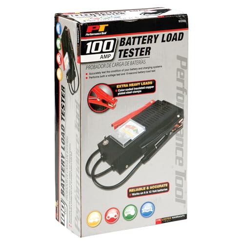Performance Tool W2988 100 Amp 6V and 12V Automotive Load Tester - style: 100 Amp Battery Load Tester