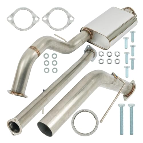 KAX Cat Back Exhaust System fit for 2000-2005 Chevrolet Suburban 1500 - size: Chevrolet Suburban 1500/GMC Yukon XL 1500