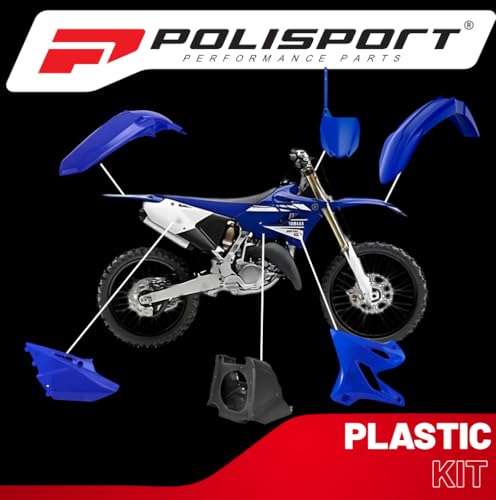 Polisport Motocross (MX) Restyling Kit - Blue/Black (2002-2021)