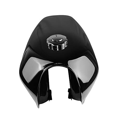 Motorcycles Fuel ,Universal Bright Black Retro Fuel Gas with Cover Switch Compatible for CG125, LIANGLIDE7SOXD9YZNA