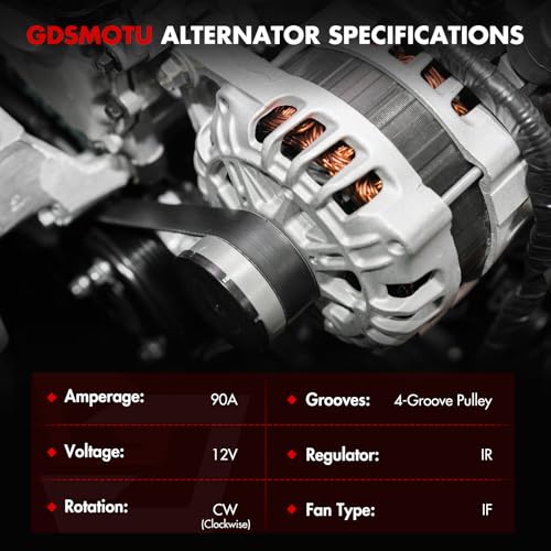 Alternator 2006-2009 for Hyundai Accent 1.6L for Tucson 2.0L