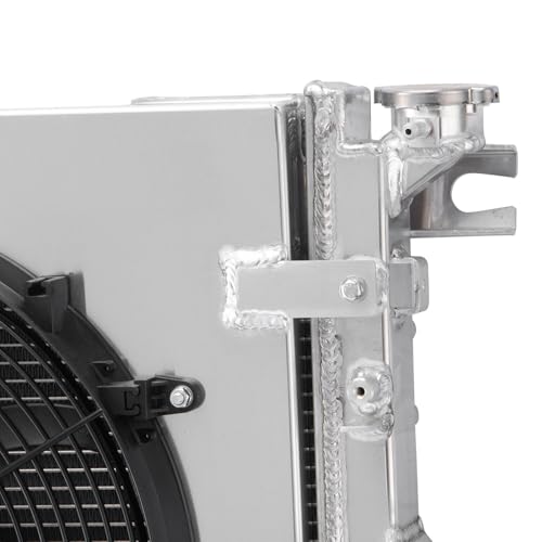 3 Row Radiator Shroud Fan For Jeep Wrangler JK 3.6 3.8L 2007-2018 - size: 3 Row Radiator+Shroud Fan