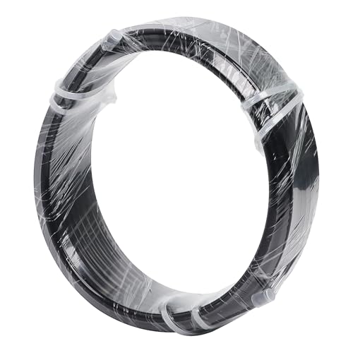 LokoCar 1/4" OD Nylon Airline 50ft DOT SAE J844 Air Brake Fluid Tube Black - size: 1/4" OD 50 Feet
