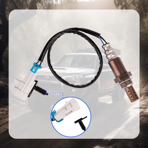 O2 Oxygen Sensor 4Pcs Compatible with Cadillac Escalade, Chevrolet Avalanche 1500 Silverado 1500 Suburban 1500, GMC Sierra 1500 Yukon XL 1500 Replaces# 234-4668, 15284, 21546