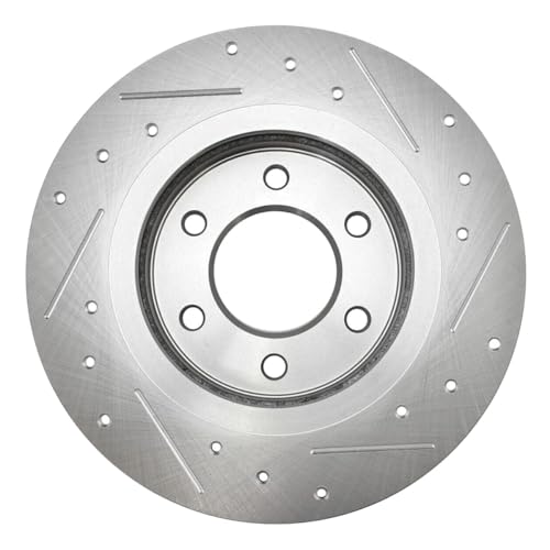 AutoShack Front Vented & Rear Solid Silver Zinc Coated Rotors & Pads - style: SilverShiled Pro & Premium Pad