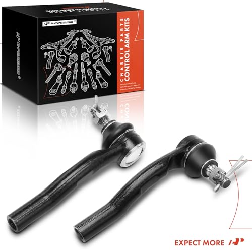 A-Premium Front Outer Tie Rod End, Compatible with Honda