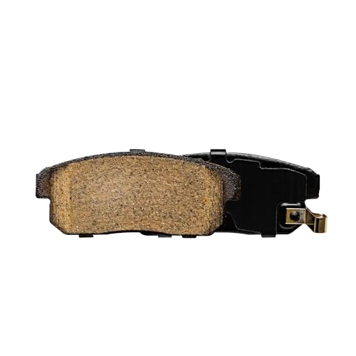 Detroit Axle - Rear Ceramic Brake Pads with Hardware Set Replacement - size: 4P1202010/Kit