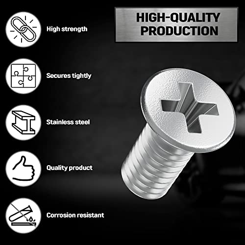 8pc Brake Rotor Retaining Screws 93600-06014-0H Replacement for Honda/Acura - size: M6x14