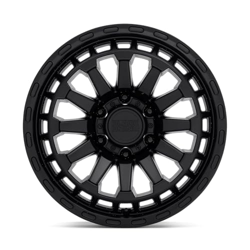Black Rhino Hard Alloys RAID 20X9.5, 6X135, 5.72, +12mm MATTE BLACK - 2095RAD126135M87