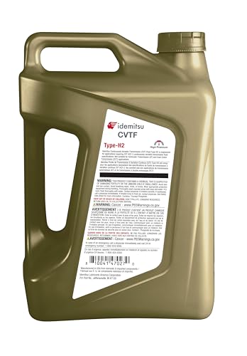 Idemitsu CVT HCF-2 Transmission Fluid for Honda – 5 Qt, Case of 4 - size: 5 Quart, style: 4 Pack