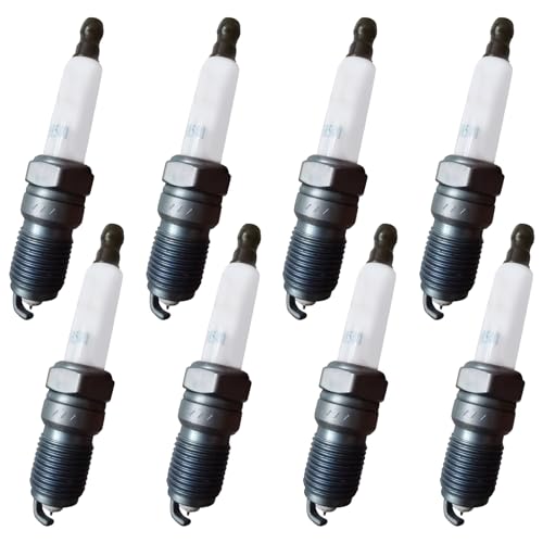 H501 Laser Iridium Spark Plugs – Automotive Replacement Performance Spark Plug,8 Pack