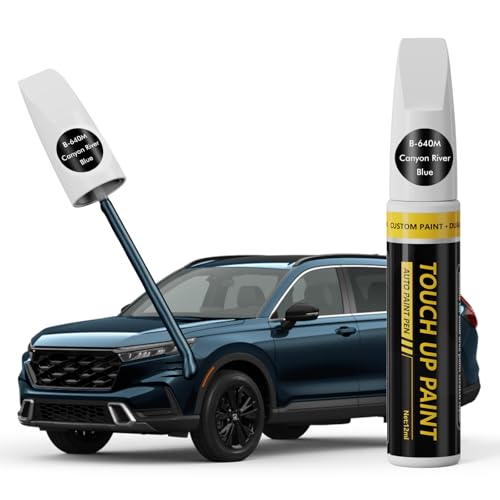 (Canyon River Blue (B640M) Car Touch Up Paint for Honda - color: Canyon River Blue (B640M) for 2025 CR-V/2025 CIVIC/2025 Accord/2025 HR-V/2025 Pilot/2025 Odyssey/2025 Ridgeline/2025 Passport