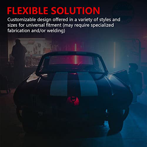 3'' Exhaust Mufflers,Universal Resonator Stainless Steel Straight Through Design Exhaust Tip,20'' Overall Deep Sound for Cars,2pack - size: 3in-2pcs