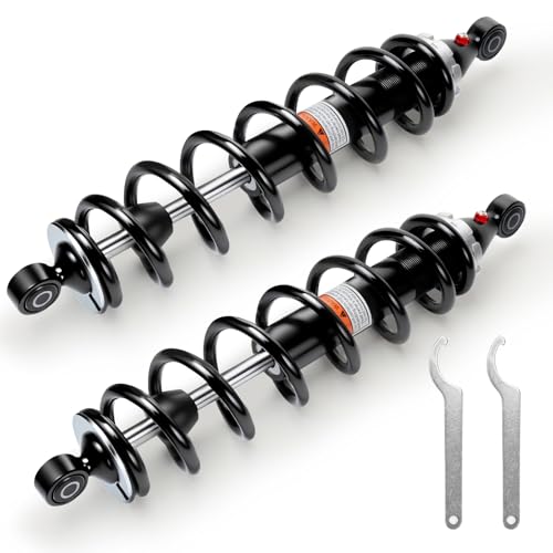 Monotube Front Shocks, Shock Absorber, Struts for Arctic Cat 400TRV, 450, 500, 500TRV, 550, 550TRV, 650, 700, 700,1000; OEM# 0403-188, 0403-209, 0503-353 Spring; Amortiguadores para Arctic Cat