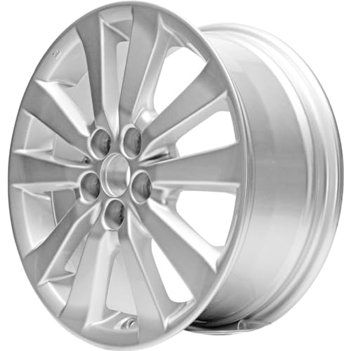 Partsynergy Replacement For New 19 Inch Aluminum Wheel Rim Fits 2009-2010 Toyota Corolla 5 Lug 100mm 10 Spokes 19x7.5 inch