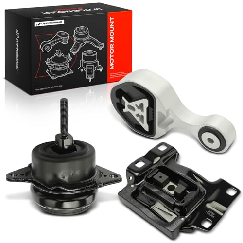A-Premium Engine Motor and Transmission Mount Kit, with Torque Strut Mount - style: 3PCS - Automatic, FWD, Turbocharged