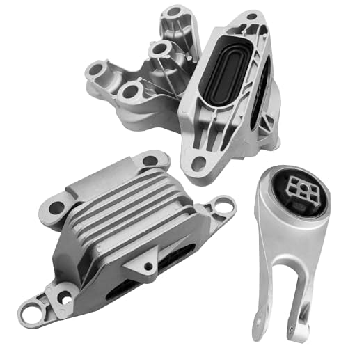 3Pcs Engine Mounts Auto Trans Mount Fit for Chevy Malibu 2021-2017 2.0L - size: 2017-2021 for Chevy Malibu L4-2.0L Turbo, FWD
