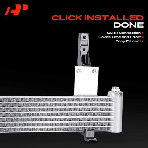 A-Premium Transmission Oil Cooler with Bracket