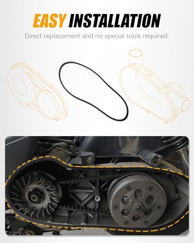 Belt Box Seal Drive Clutch Gasket Cover Compatible with Polaris Sportsman 400 450 500 570 600 700 RZR 800 Replace #:5521301