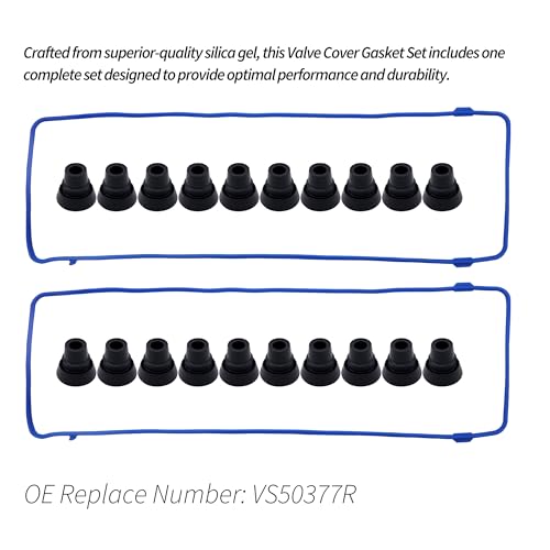 HiSport VS50377R Valve Cover Gasket Seal for 4.6L Engine - color: VS50377R