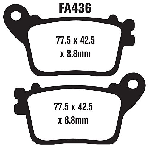 EBC Brakes EBPCK1004 Complete Double-H Sintered Brake Pad Change Kit
