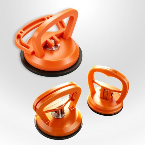Dent Puller,2PCS Car Dent Puller Kit,Heavy-Duty Suction Cup Dent Removal Tool, 110Lbs Max Pull Paintless Auto Body Repair Set, Powerful Scratch-Free Dent Lifter for Cars, Trucks, Glass & Furniture