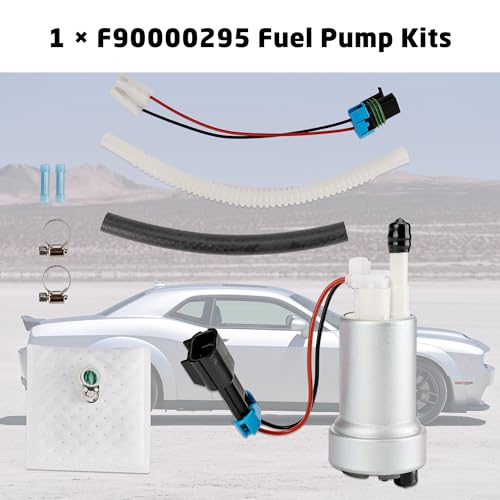 F90000295 Fuel Pump Fit for Walbro/TI Auto 450LPH 525LPH 535LPH E85 HellCat, OEM#F90000267 F90000285 F90000274