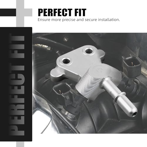 NICECNC Fuel Injector Rail Fuel Rail Kit Fuel Injector Base Aluminum Sliver - color: Sliver