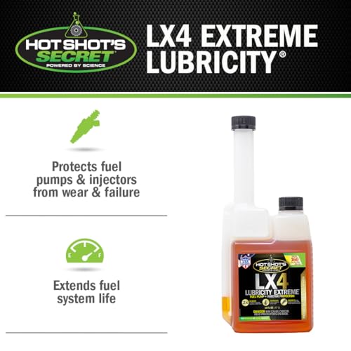 Hot Shot’s Secret LX4 Lubricity Extreme Fuel Additive, 16 oz - style: 16 Fl. Oz.