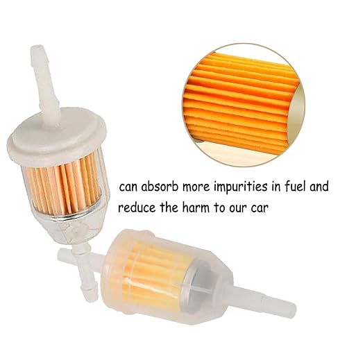 Fuel Filter 1/4", 5/16" Inner Diameter fits John Deere Compact Utility 1023E 1025R 1026R