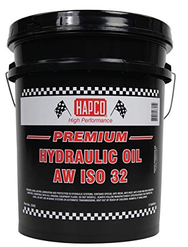Premium Hydraulic Oil AW ISO 32 – Anti-Wear, Anti-Rust, Anti-Foam & Anti-Oxidation | 5 Gallon | Made in USA - size: 5 Gallons