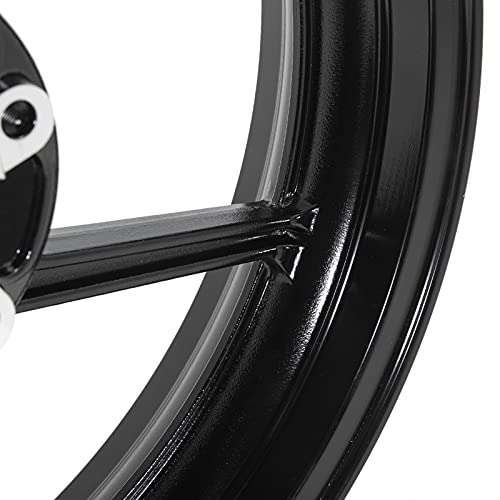 17"x3.5" Front Wheel Rim for Kawasaki ER-6N 09-16 Ninja 1000 11-23 - color: Black, size: ER-6N 2009-2016 Ninja 1000 11-23 ZX10R KLE 650